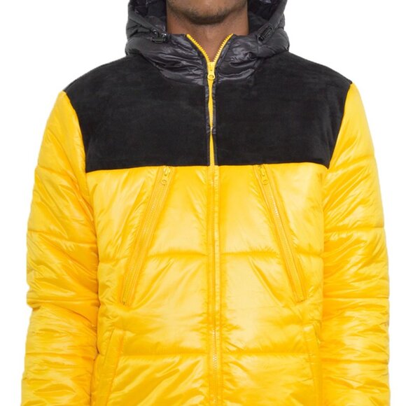 PADDED BUFFLE PUFFER JACKET - Picture 1 of 4